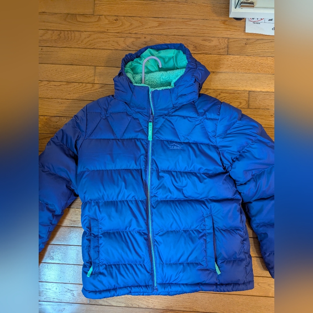 Kids L.L. Bean XL puffer jacket like new